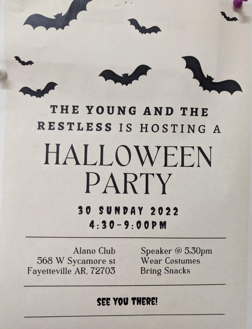 Halloween Party (The Young and The Restless)